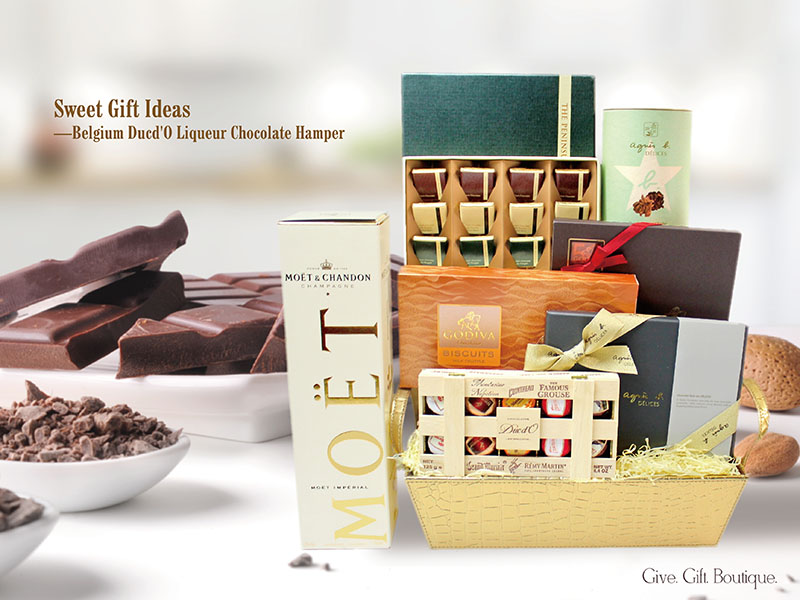 Sweet Gift Ideas——Belgium Ducd'O Liqueur Chocolate Hamper